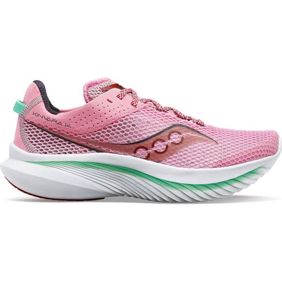 Saucony Kinvara 14 Women’s Size 6 Colour Peony/Sprig - Picture 1 of 12